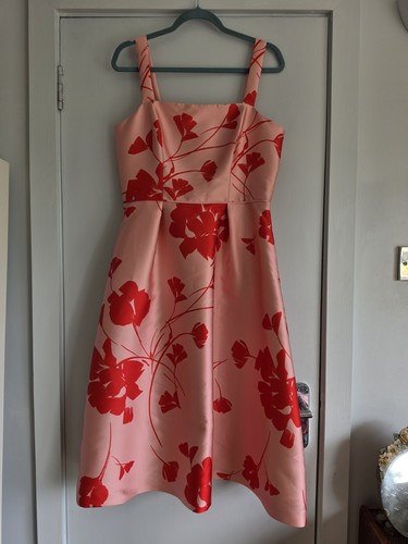 Hobbs amoura pink red floral - hobbs,