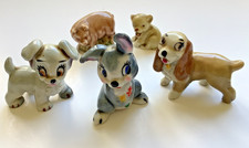 5x Vintage 1960s WADE WHIMSIES
