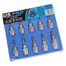 US PRO Bergen Torx Socket 10pc