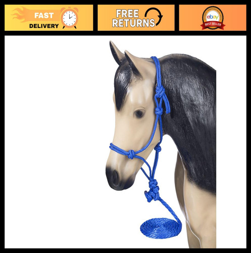 Miniature poly rope halter - miniature,