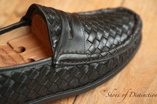 Joseph Cheaney Black Woven