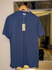 Sunspel Pique Polo Mens Medium