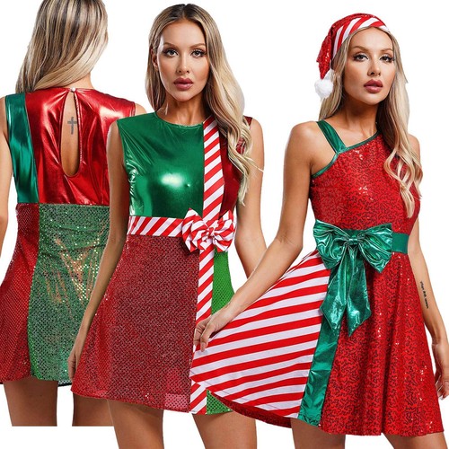 Womens christmas mrs santa - uk,