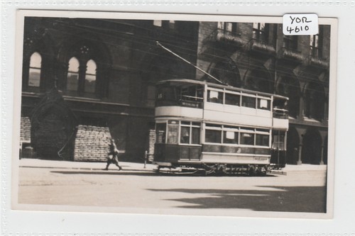 Bradford double decker tram - bradford,