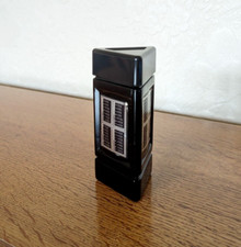 Vintage Black Suede Aftershave - Novelty Avon calendar bottle - Ceramic 100ml