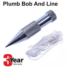 Plumb Bob 5m Line Set Builder Measuring Surveying Spirit Level
