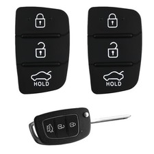 2 x 3-Button Key Fob Cover