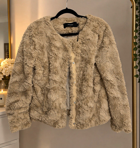 Vero moda beige faux - vero,