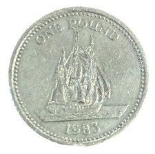 Guernsey 1983 1 Pound Coin