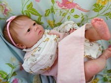 Reborn partial silicone baby