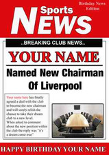 A5 Personalised Liverpool