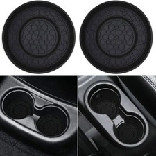 2Pcs Car Cup Holder Mat Car