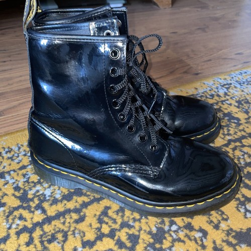 Doc martens shinny black - doc,