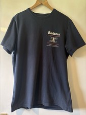 Barbour Graphic Print Short Sleeve T-Shirt Men’s Size L