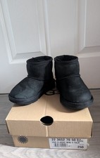 UGG Black Toddler Winter Boots