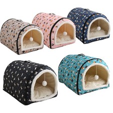 Pet Cat Dog Bed Fleece