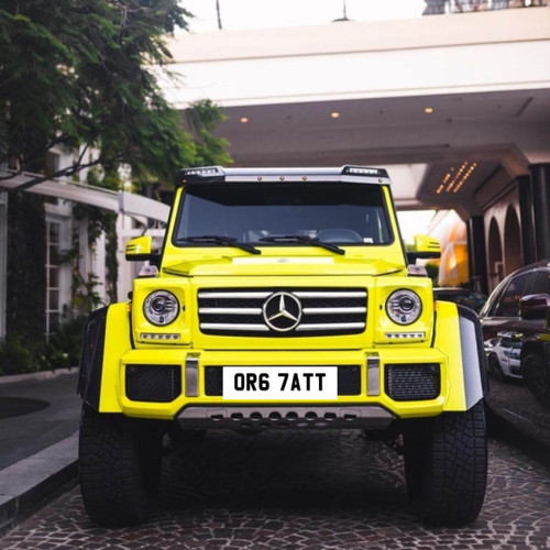 Cherished number plates or6 - number,