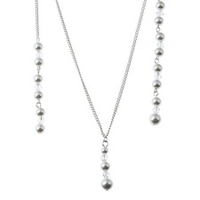 Bride crystal pearl - pearl, pendant