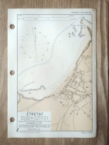 Etretat calvados 1943 - calvados,