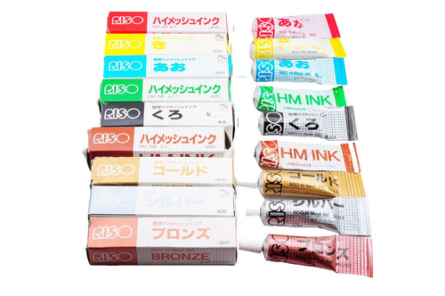 Riso print gocco mesh - riso, (hm)