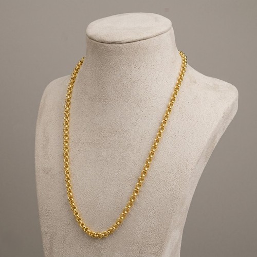 9ct yellow gold 76cm round - gold,