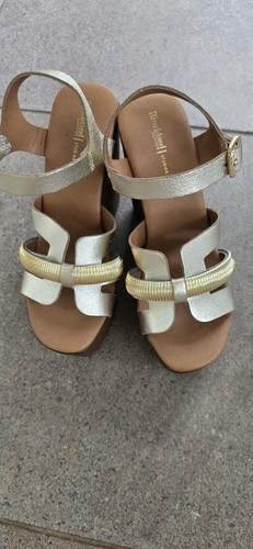 River island wedge - wedge, gold