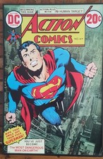 Action Comics Superman Superhero Box Framed Hanging Art Print 93 x 63 cm