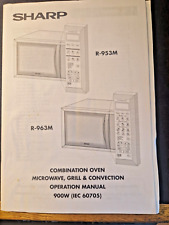 Spares for Sharp R-953M ; R-963M Combination Oven
