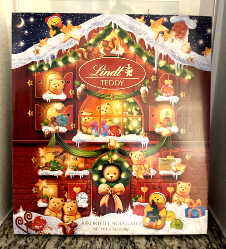 Lindt holiday teddy bear - lindt,
