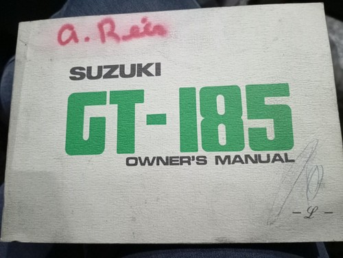 Suzuki 185 owner - suzuki,