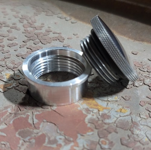 Moon aluminum filler cap - filler,