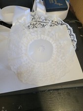 1x Lace bouquet holder, 17.5
