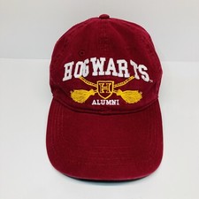 Harry Potter Hogwarts Alumni Cap Hat Red Adjustable Embroidery Magic Witchcraft
