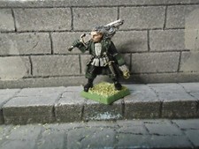 mordheim witch hunter captain with severed head metal painted