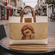 Cockapoo Tote Bag Large Dog