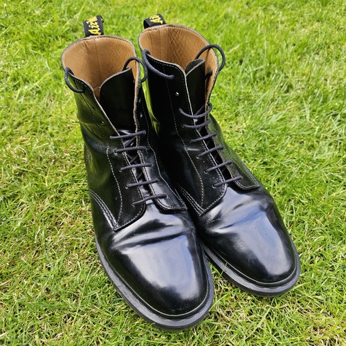 Marten black boots - boots, 8