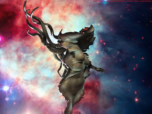 Behind the veil cosmic horror