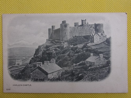 Postcard harlech castle - postcard,