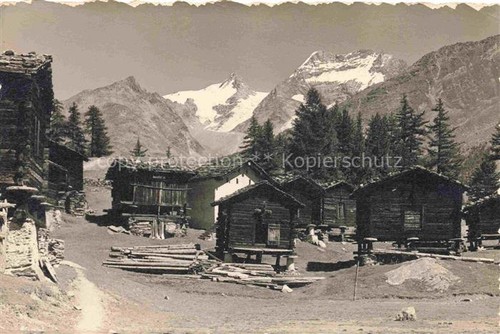Saas fee visp - vs, village