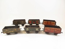 Leeds LMC Rake of  5 Wagons & 1 Bassett Lowke- See Pics, O, Original!