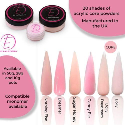 Acrylic core powder - core, pink