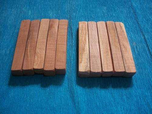 Woodturning pen blanks - 10, x