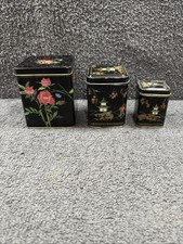 3 x Vintage Mixed Old tins in