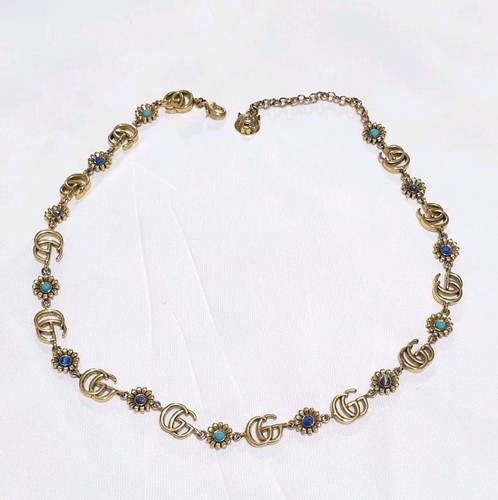 Gucci necklace flower - necklace, antique