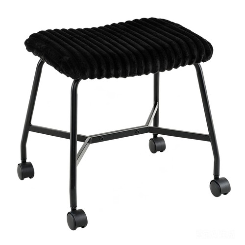 Upholstered footrest stool - footrest,