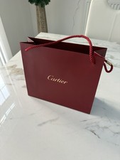 Cartier Red Gift Bag 22cm X