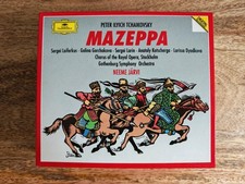 Tchaikovsky: Mazeppa - Neeme Jarvi 3 CD Box Set 1994 Deutsche Grammaphon