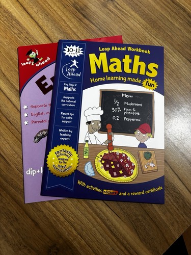 Exercise books maths - x2,