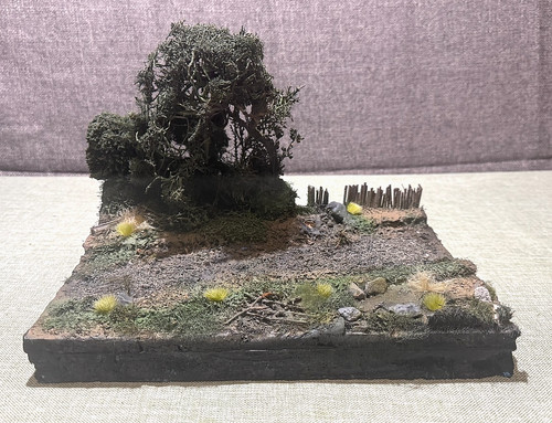 Diorama base track - base,