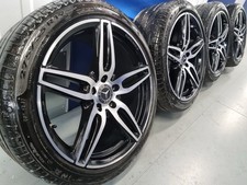 Genuine Mercedes E Class W213 19” AMG Line Alloy Wheels & Tyres Night Edt Mint